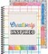 Carson Dellosa Creatively Inspired Planner 2025-2026, Undated 8" x 11" Lesson Plan Book With Stickers, Class Schedule, Weekly Calendar, Homeschool and Classroom Must Haves, Boho School Supplies
